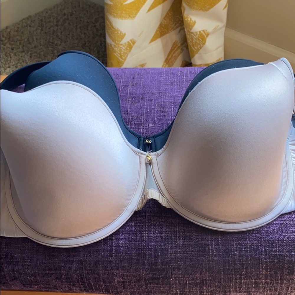 Two Thirdlove bras: black and nude size 38E